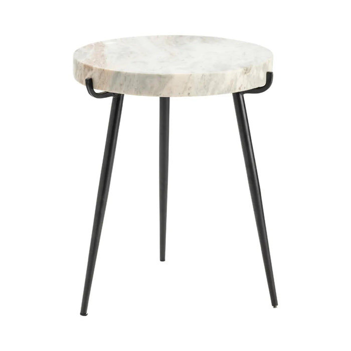 Crestview Collection Accent Table Crestview Collection Maxwell Round Marble Accent Table