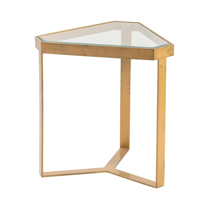 Crestview Collection Accent Table Crestview Collection Melrose Unique Glass Accent Table