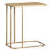 Crestview Collection Accent Table Crestview Collection Serena Rectangle Metal C-Shaped Accent Table