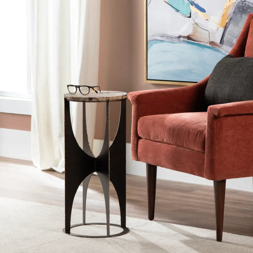 Crestview Collection Accent Table Crestview Collection Sutton Marble Round Accent Table