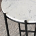 Crestview Collection Accent Table Crestview Collection Talley Round Marble Accent Table