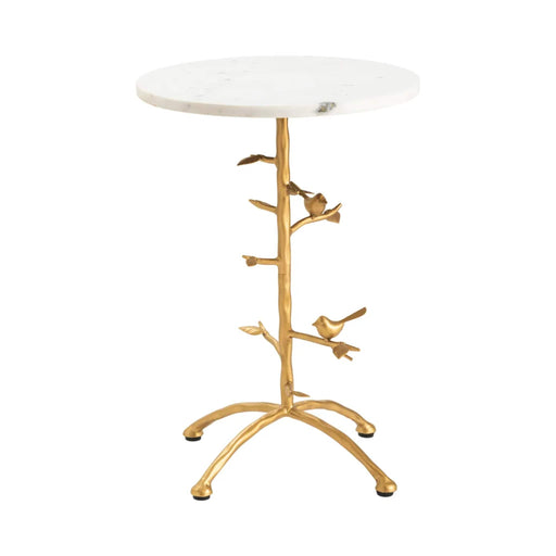 Crestview Collection Accent Table Crestview Collection Tweety Bird Marble Pedestal Accent Table