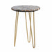 Crestview Collection Accent Table Crestview Collection Westwood Round Agate Accent Table