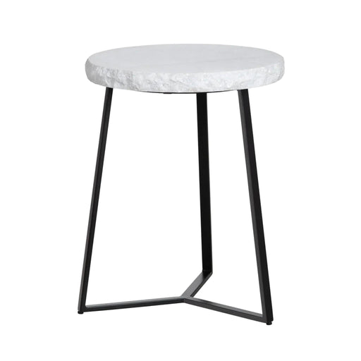 Crestview Collection Accent Table Crestview Collection Zara Round Marble Accent Table