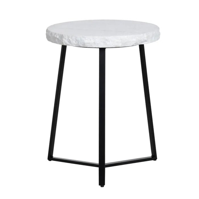 Crestview Collection Accent Table Crestview Collection Zara Round Marble Accent Table