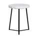 Crestview Collection Accent Table Crestview Collection Zara Round Marble Accent Table