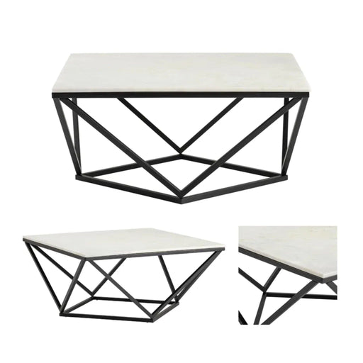 Crestview Collection Coffee Table Baxter Square Marble Coffee Table Crestview Collection