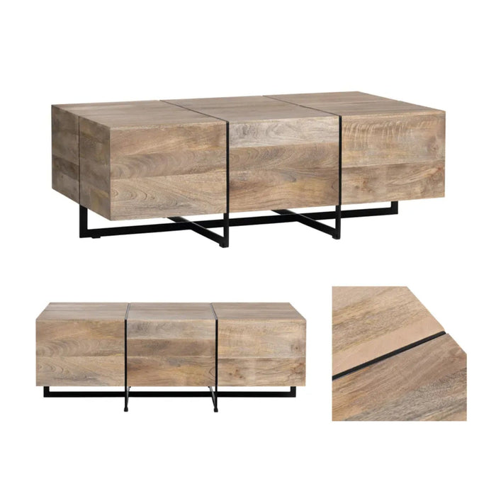 Crestview Collection Coffee Table Brennon Rectangle Mango Wood Coffee Table Crestview Collection