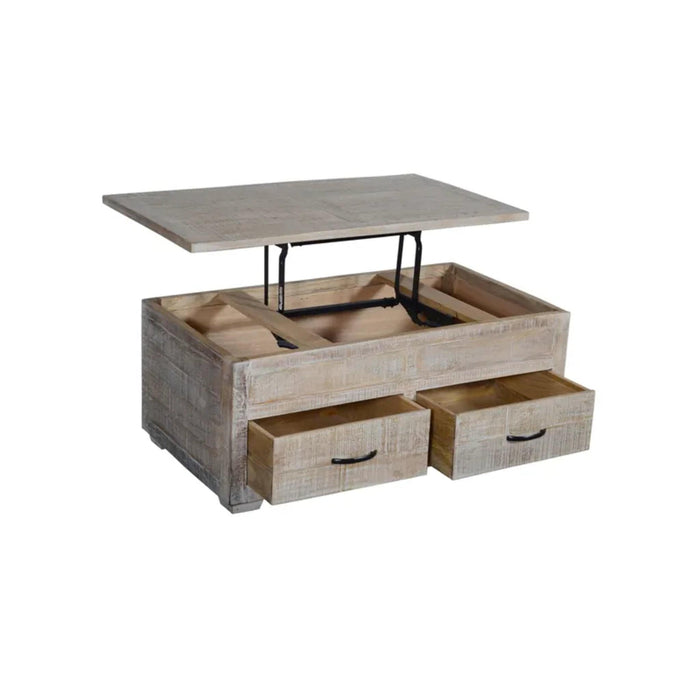 Crestview Collection Coffee Table Brogden 2-Drawer Rectangle Wood Coffee Table Crestview Collection