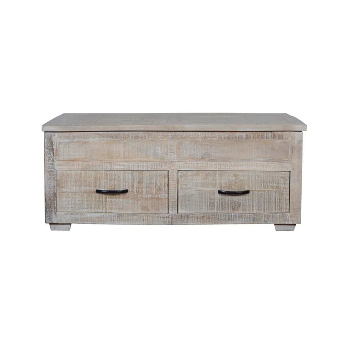 Crestview Collection Coffee Table Brogden 2-Drawer Rectangle Wood Coffee Table Crestview Collection