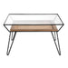 Crestview Collection Coffee Table Burnside Square Storage Glass Coffee Table Crestview Collection