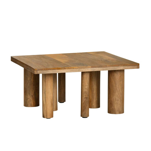 Crestview Collection Coffee Table Cairo Square Wood Rustic Coffee Table Crestview Collection