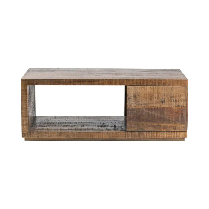 Crestview Collection Coffee Table Crosby Rectangle Wood Rustic Coffee Table Crestview Collection