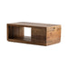 Crestview Collection Coffee Table Crosby Rectangle Wood Rustic Coffee Table Crestview Collection