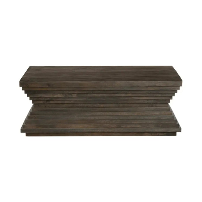 Crestview Collection Coffee Table Highland Park Rectangle Rustic Coffee Table Crestview Collection