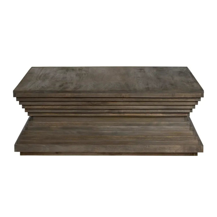 Crestview Collection Coffee Table Highland Park Wood Rustic Coffee Table Crestview Collection