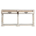 Crestview Collection Console Abbott Mango Wood 2-Drawers Console Table Crestview Collection