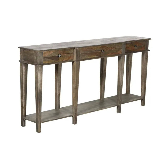 Crestview Collection Console Alexandria Drawer Wood Vintage Console Table Crestview Collection