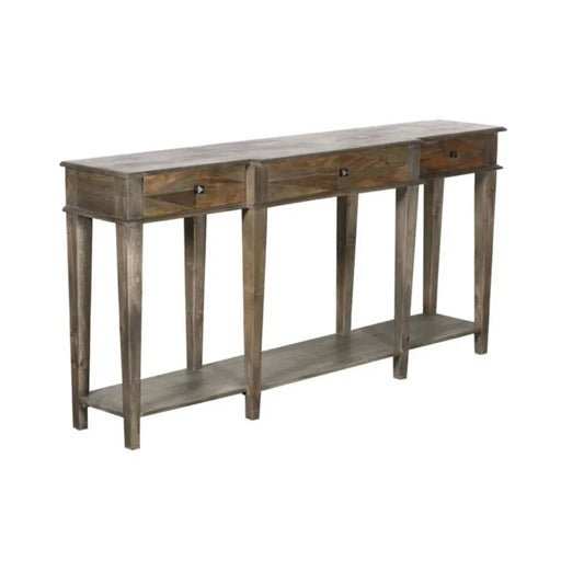 Crestview Collection Console Alexandria Drawer Wood Vintage Console Table Crestview Collection