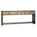 Crestview Collection Console Campbell Mango Wood Rustic Console Table Crestview Collection