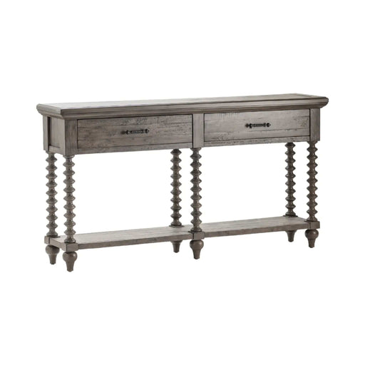 Crestview Collection Console Charleston Drawer Wood Turned Leg Console Table Crestview Collection