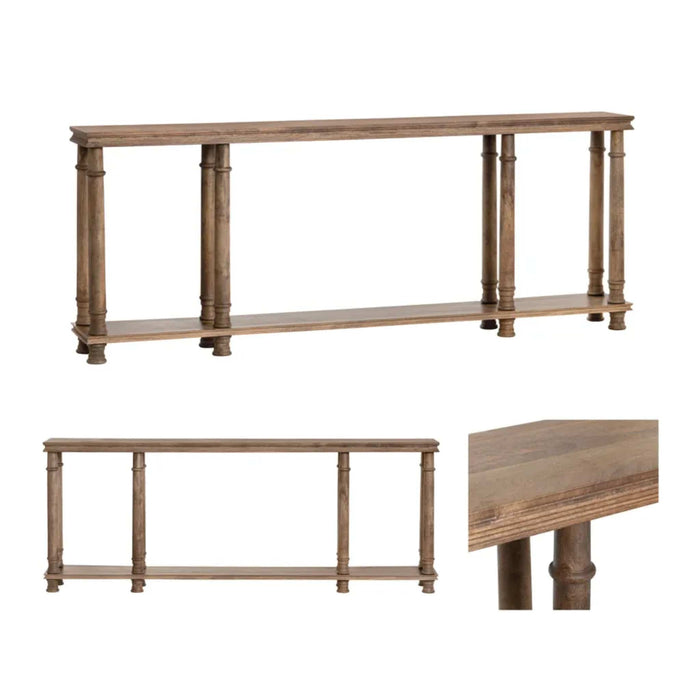 Crestview Collection Console Crestview Collection Briarcliff Solid Wood Console Table