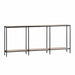 Crestview Collection Console Crosby Travertine Iron Storage Console Table Crestview Collection