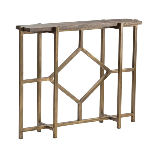 Crestview Collection Console Diamond Mango Wood Console Table Crestview Collection