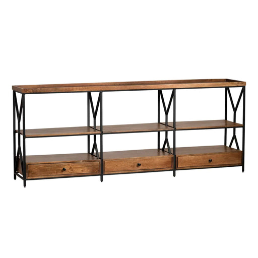 Crestview Collection Console Farley Mango Wood Storage Console Table Crestview Collection