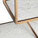 Crestview Collection Console Gatzby Modern Marble Shelf Console Table Crestview Collection