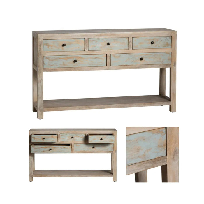 Crestview Collection Console Grand Harbor Wood Drawer Vintage Console Table Crestview Collection