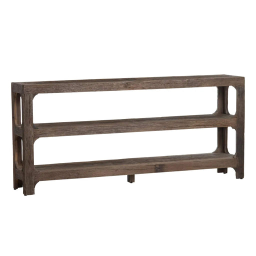 Crestview Collection Console Hickory Ridge Reclaimed Wood Rustic Console Table Crestview Collection