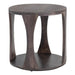 Crestview Collection End Table Bowtie Round Mango Wood Rustic End Table Crestview Collection