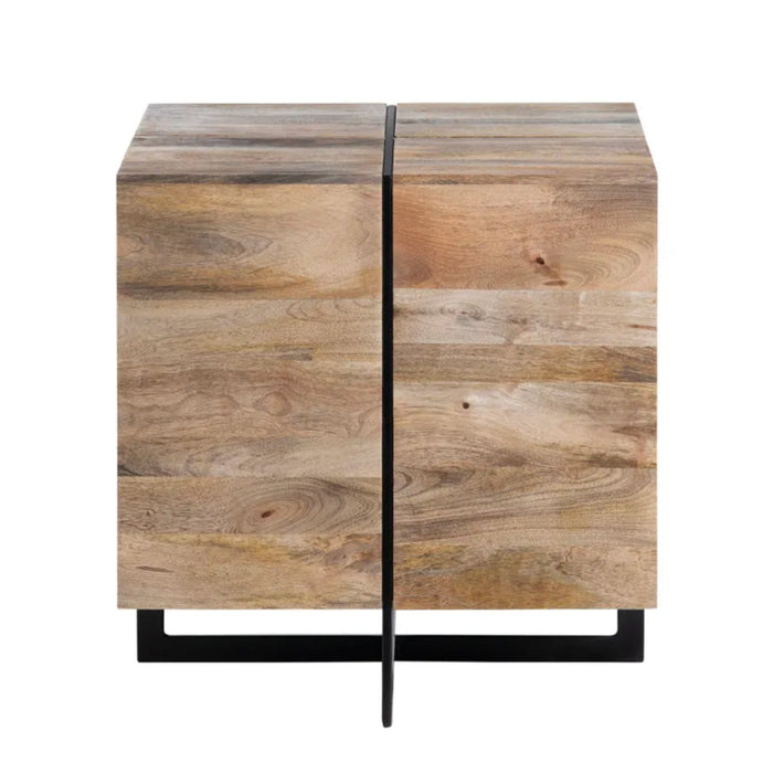 Crestview Collection End Table Brennon Square Mango Wood End Table Crestview Collection