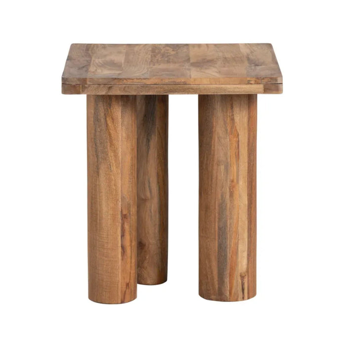 Crestview Collection End Table Cairo Rustic Square Wood End Table Crestview Collection