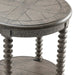 Crestview Collection End Table Charleston Round Wood Turned Leg End Table Crestview Collection