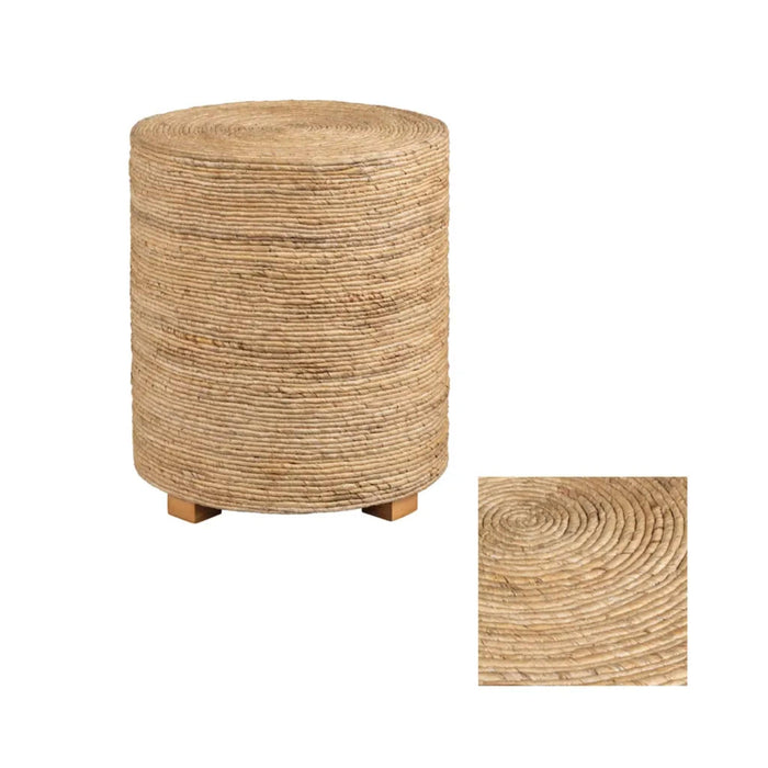 Crestview Collection End Table Costa Rica Banana Round Rope End Table Crestview Collection