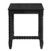 Crestview Collection End Table Crestview Collection Meridian Square Dark Wood End Table