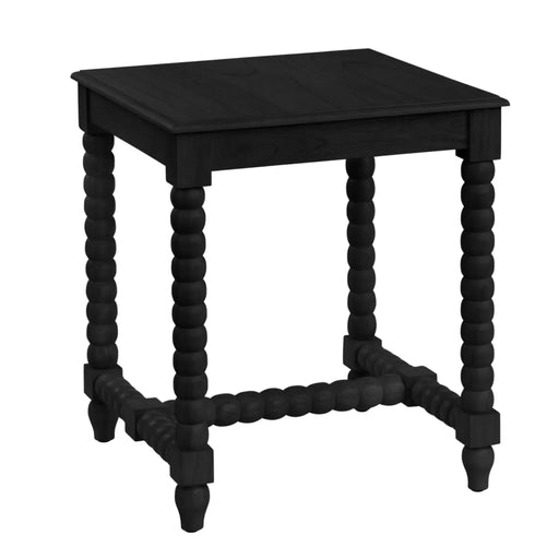 Crestview Collection End Table Crestview Collection Meridian Square Dark Wood End Table