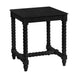 Crestview Collection End Table Crestview Collection Meridian Square Dark Wood End Table