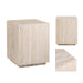 Crestview Collection End Table Crestview Collection Palermo Travertine Square End Table