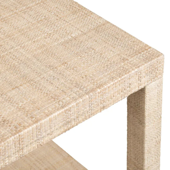 Crestview Collection End Table Crestview Collection Providence Rafia Square Wood End Table