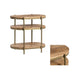 Crestview Collection End Table Crestview Collection Rockwell Mango Wood Storage End Table