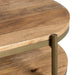 Crestview Collection End Table Crestview Collection Rockwell Mango Wood Storage End Table