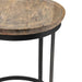 Crestview Collection End Table Crestview Collection Traymore Round Wood Side End Table