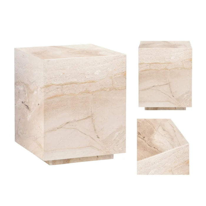 Crestview Collection End Table Florence Dyna Square Marble End Table Crestview Collection