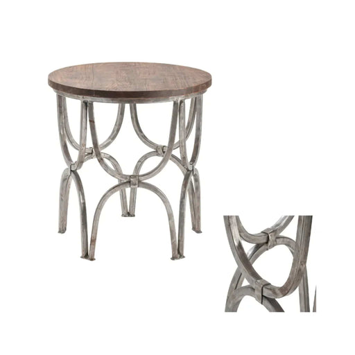 Crestview Collection End Table Harrison Rustic Acacia Wood End Table Crestview Collection