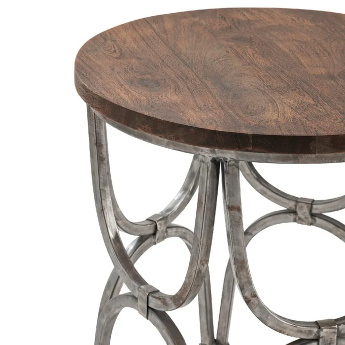 Crestview Collection End Table Harrison Rustic Acacia Wood End Table Crestview Collection