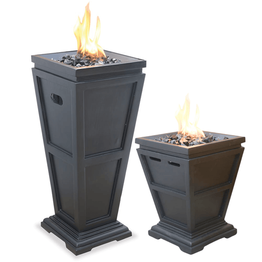 Endless Summer Fire Column Set Fire Tower Set Endless Summer Gas Outdoor Fire Column Set Mr. Bar-B-Q