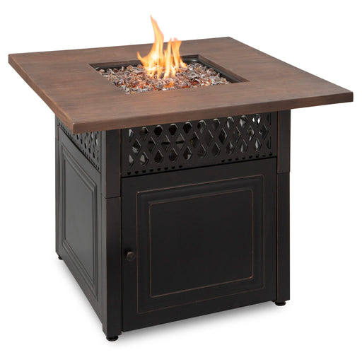 Endless Summer Fire Pit Table Endless Summer Donovan Dual Heat Gas Outdoor Fire Pit Table/Patio Heater Mr. Bar-B-Q